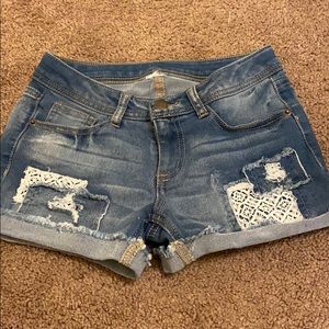 Jean shorts